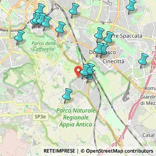 Mappa Via Grassano, 00178 Roma RM, Italia (2.71056)