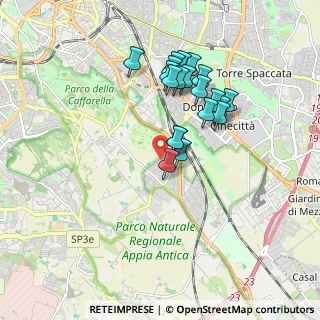 Mappa Via Grassano, 00178 Roma RM, Italia (1.664)