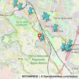 Mappa Via Ferentano, 00178 Roma RM, Italia (2.88545)