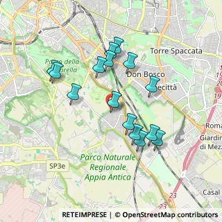 Mappa Via Grassano, 00178 Roma RM, Italia (1.798)