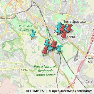 Mappa Via Grassano, 00178 Roma RM, Italia (1.3975)