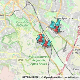 Mappa Via Grassano, 00178 Roma RM, Italia (1.27538)