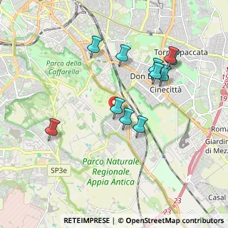 Mappa Via Ferentano, 00178 Roma RM, Italia (1.91545)