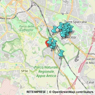 Mappa Via Grassano, 00178 Roma RM, Italia (1.62882)