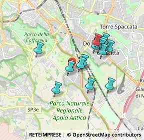 Mappa Via Grassano, 00178 Roma RM, Italia (1.59571)