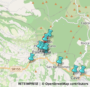 Mappa Borgo San Pietro, 00030 Castel San Pietro Romano RM, Italia (1.65364)