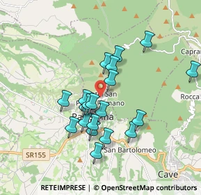 Mappa Borgo San Pietro, 00030 Castel San Pietro Romano RM, Italia (1.6405)