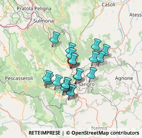 Mappa Via Bonaventura Trilli, 67037 Roccaraso AQ, Italia (10.183)