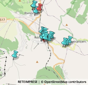 Mappa Via Bonaventura Trilli, 67037 Roccaraso AQ, Italia (1.291)