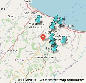 Mappa C.da Coppere snc, 86035 Larino CB, Italia (11.695)