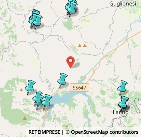 Mappa C.da Coppere snc, 86035 Larino CB, Italia (6.3395)