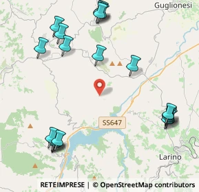 Mappa C.da Coppere snc, 86035 Larino CB, Italia (5.604)