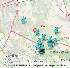 Mappa Via S. Giacinto, 00044 Frascati RM, Italia (4.03611)