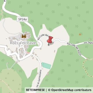 Mappa 00030 Rocca di Cave RM, Italia, 00030 Rocca di Cave, Roma (Lazio)