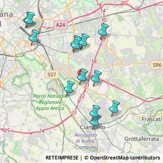 Mappa Piazza Ettore Viola, 00173 Roma RM, Italia (4.54077)
