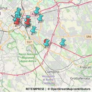 Mappa Piazza Ettore Viola, 00173 Roma RM, Italia (5.71933)