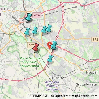 Mappa Piazza Ettore Viola, 00173 Roma RM, Italia (3.61917)