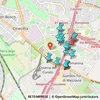 Mappa Piazza Ettore Viola, 00173 Roma RM, Italia (0.8225)