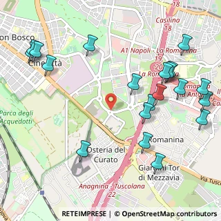 Mappa Piazza Ettore Viola, 00173 Roma RM, Italia (1.3975)