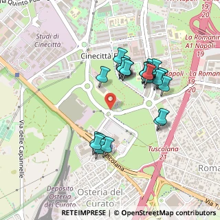 Mappa Piazza Ettore Viola, 00173 Roma RM, Italia (0.42222)
