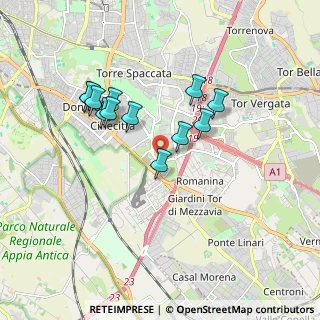 Mappa Piazza Ettore Viola, 00173 Roma RM, Italia (1.685)