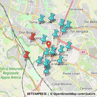 Mappa Piazza Ettore Viola, 00173 Roma RM, Italia (1.773)