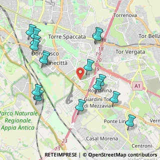 Mappa Piazza Ettore Viola, 00173 Roma RM, Italia (2.4525)