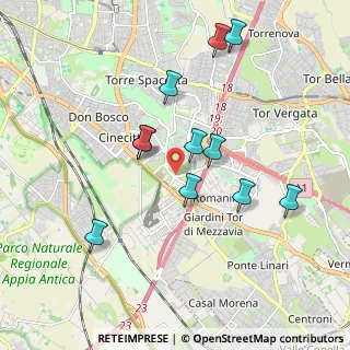 Mappa Piazza Ettore Viola, 00173 Roma RM, Italia (1.89455)