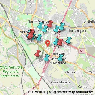 Mappa Piazza Ettore Viola, 00173 Roma RM, Italia (1.633)