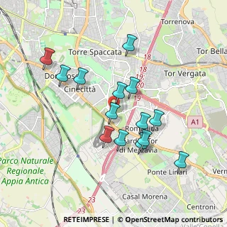 Mappa Piazza Ettore Viola, 00173 Roma RM, Italia (1.785)