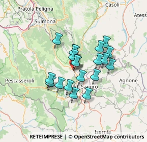 Mappa Via G. D'Annunzio, 67037 Roccaraso AQ, Italia (10.343)