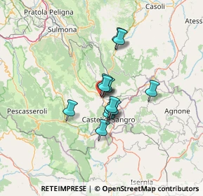 Mappa Via G. D'Annunzio, 67037 Roccaraso AQ, Italia (9.08917)