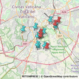 Mappa Largo Santi Martiri dell'Uganda, 00100 Roma RM, Italia (2.50733)