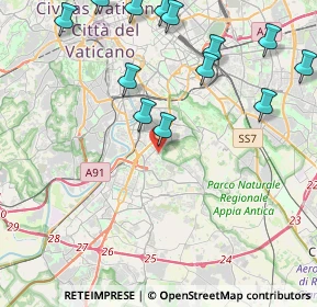 Mappa Largo Santi Martiri dell'Uganda, 00100 Roma RM, Italia (5.63571)