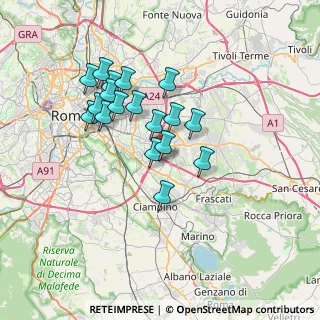 Mappa Centro Commerciale Domus, 00173 Roma RM, Italia (6.34444)