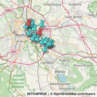 Mappa Centro Commerciale Domus, 00173 Roma RM, Italia (6.1715)