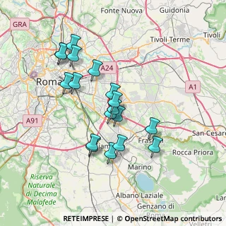 Mappa Centro Commerciale Domus, 00173 Roma RM, Italia (6.81556)