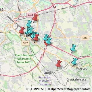 Mappa Via Ulderico Mazzolani, 00173 Roma RM, Italia (3.78063)