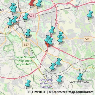 Mappa Via Ulderico Mazzolani, 00173 Roma RM, Italia (5.9035)