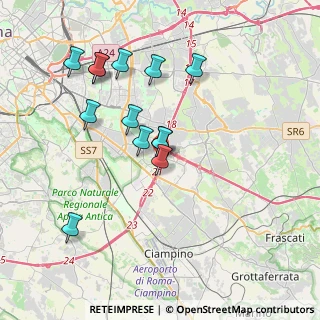 Mappa Via Ulderico Mazzolani, 00173 Roma RM, Italia (3.77846)