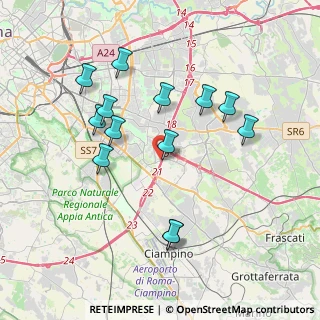 Mappa Via Ulderico Mazzolani, 00173 Roma RM, Italia (3.92769)