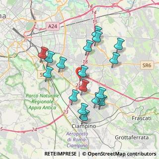 Mappa Via Ulderico Mazzolani, 00173 Roma RM, Italia (3.66059)