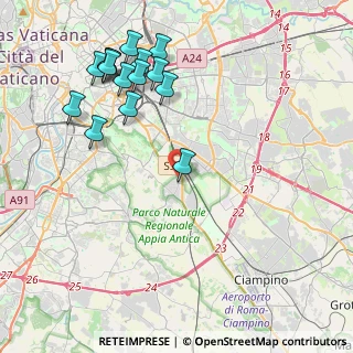 Mappa Municipio Roma VIII, 00178 Roma RM, Italia (4.988)