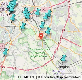 Mappa Municipio Roma VIII, 00178 Roma RM, Italia (6.2125)