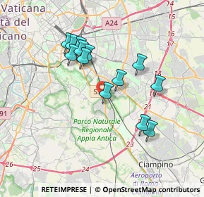 Mappa Municipio Roma VIII, 00178 Roma RM, Italia (3.41231)