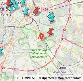 Mappa Municipio Roma VIII, 00178 Roma RM, Italia (6.87385)