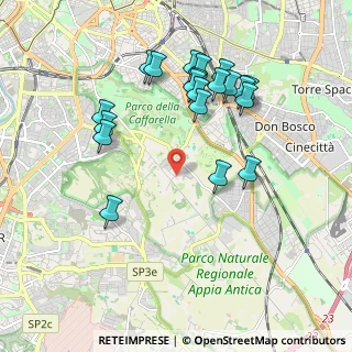 Mappa Via dei Metelli Agostino, 00178 Roma RM, Italia (2.096)