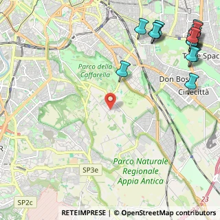 Mappa Via dei Metelli Agostino, 00178 Roma RM, Italia (3.64438)