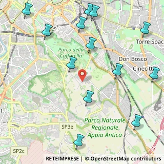 Mappa Via dei Metelli Agostino, 00178 Roma RM, Italia (3.00154)