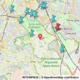 Mappa Via dei Metelli Agostino, 00178 Roma RM, Italia (2.77417)